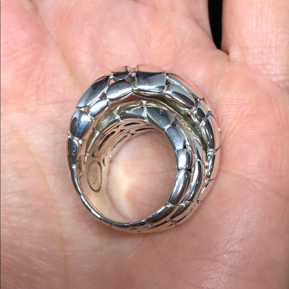 John Hardy Overlap Band ring - Picture 8 of 9